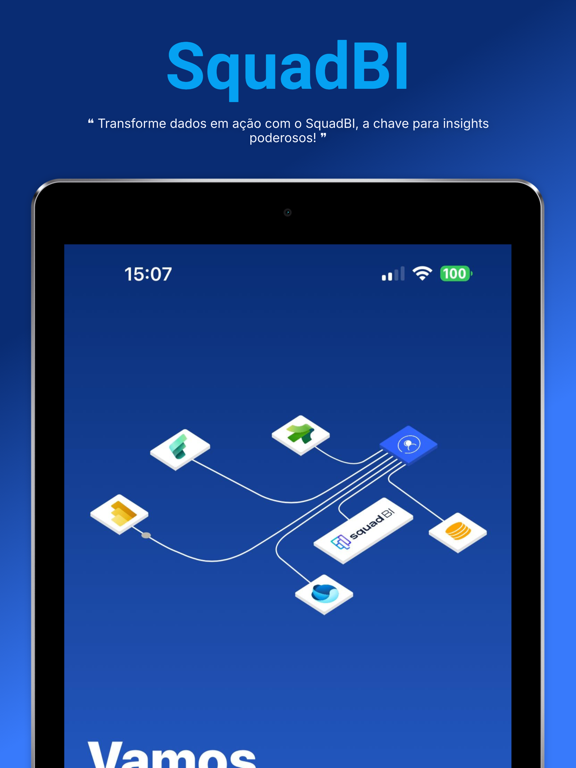 SquadBI iPad Screenshots