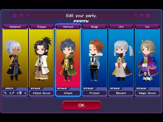 Capturas de pantalla de KINGDOM HEARTS Uχ Dark Road iPad 