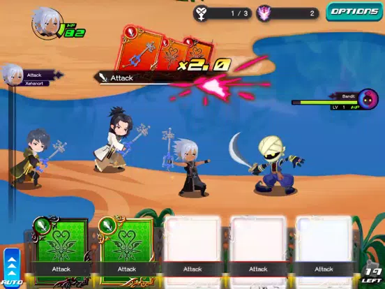 Capturas de pantalla de KINGDOM HEARTS Uχ Dark Road iPad 