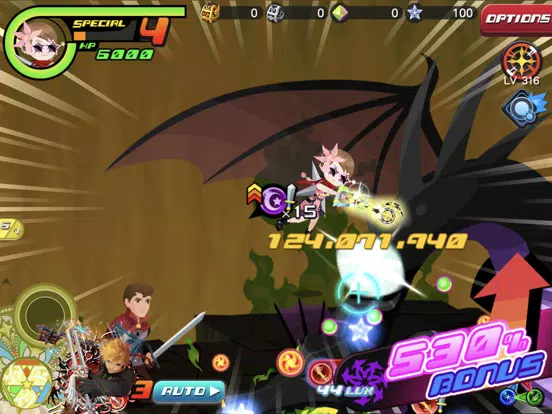 Capturas de pantalla de KINGDOM HEARTS Uχ Dark Road iPad 