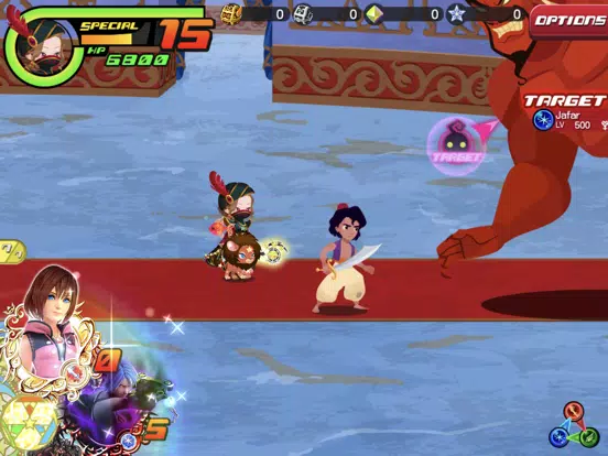 Capturas de pantalla de KINGDOM HEARTS Uχ Dark Road iPad 