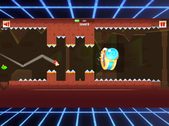 Square Dash GeoMetry jump fast iPad Screenshots