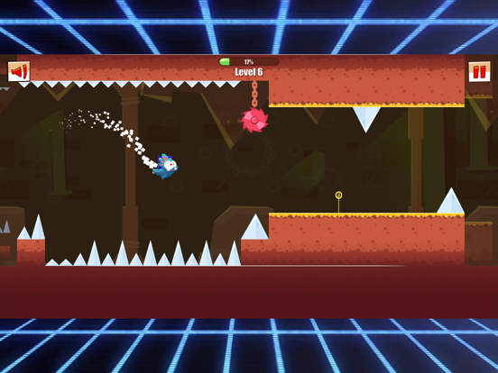Square Dash GeoMetry jump fast iPad Screenshots