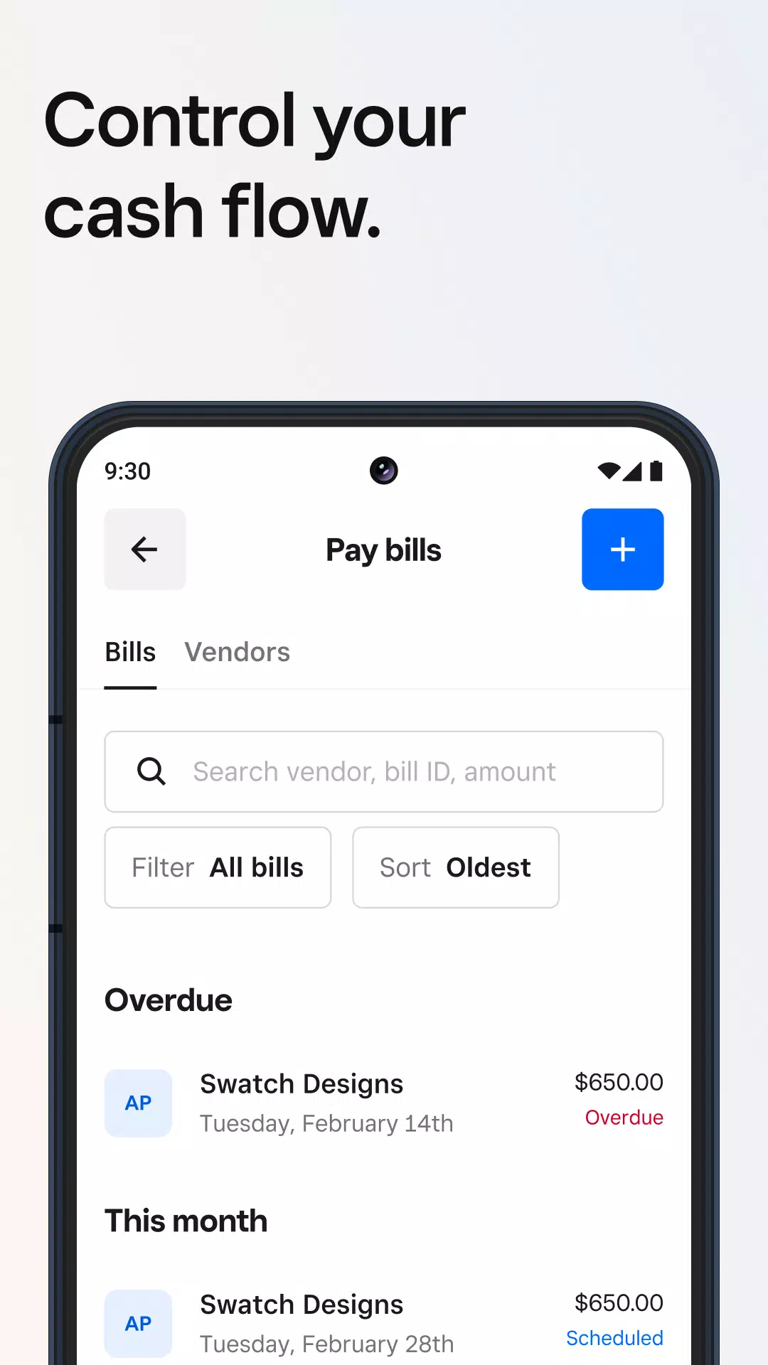 Square Dashboard Screenshots