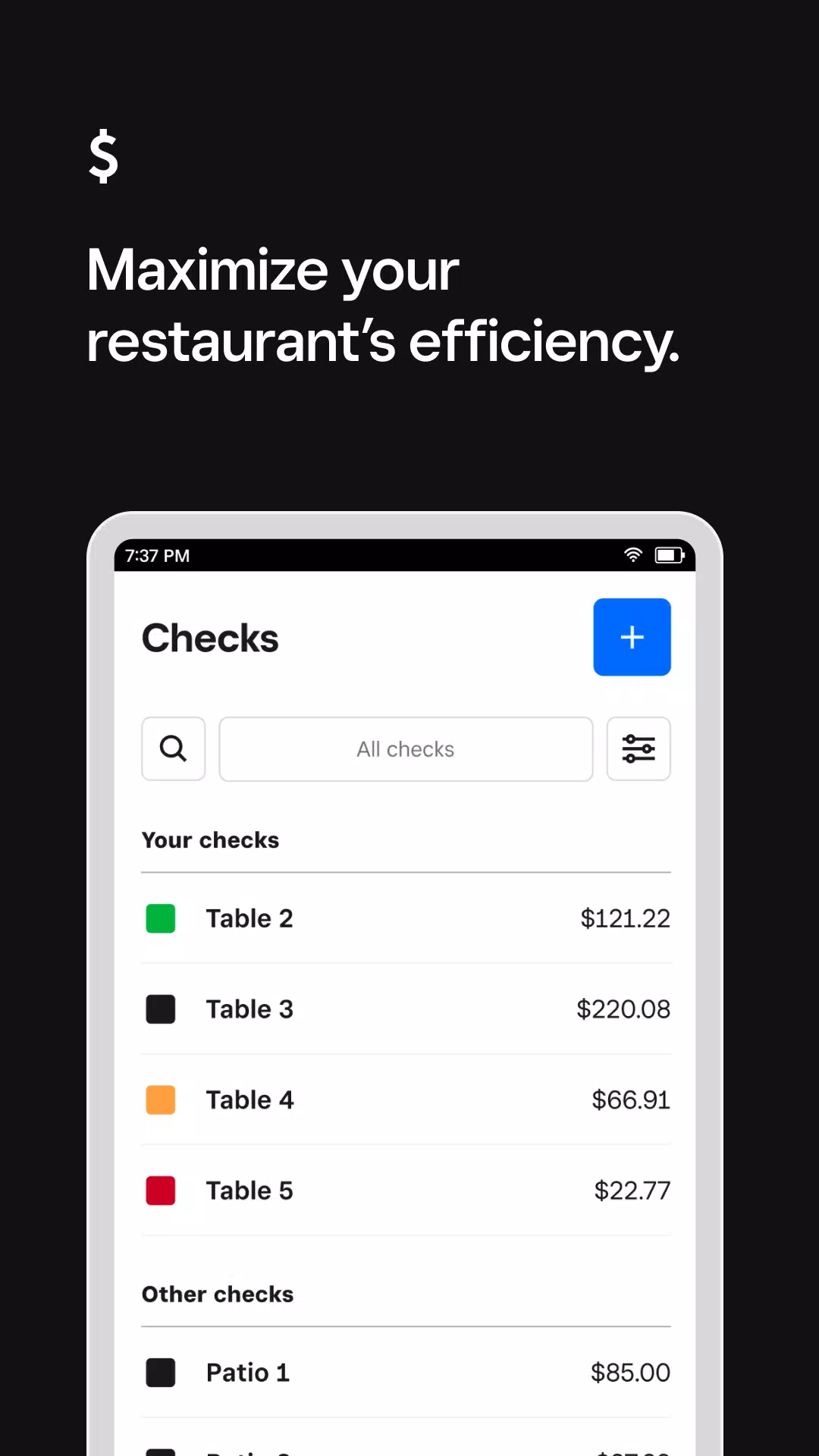 Square for Restaurants Screenshots