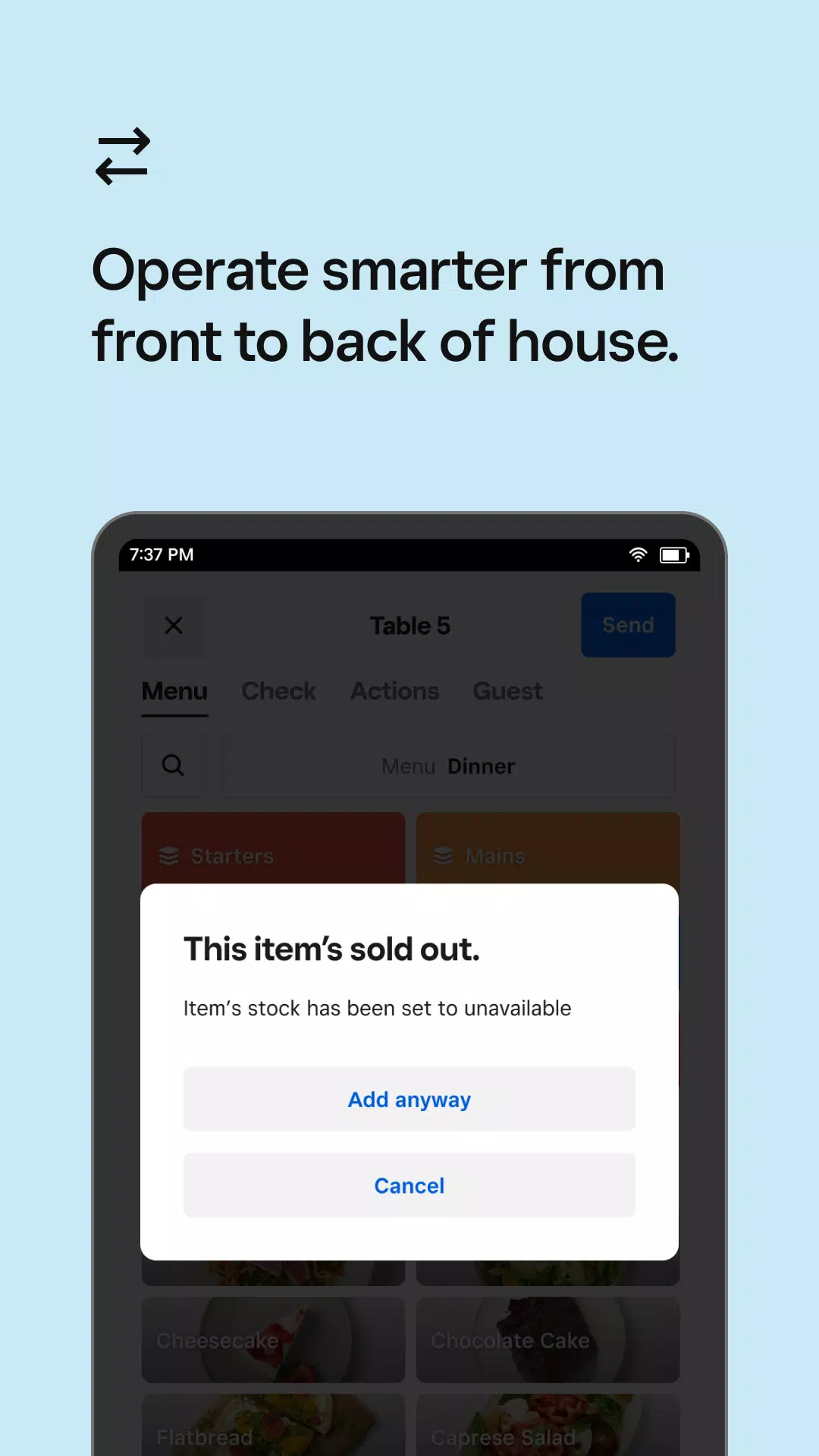 Square for Restaurants Screenshots