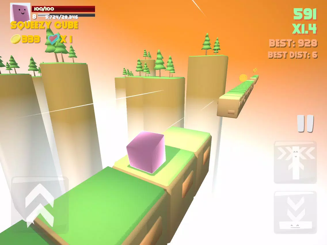 Squeezy Cube iPad Screenshots