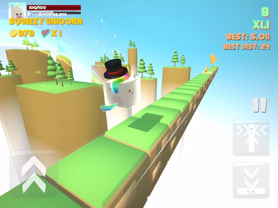 Squeezy Cube iPad Screenshots