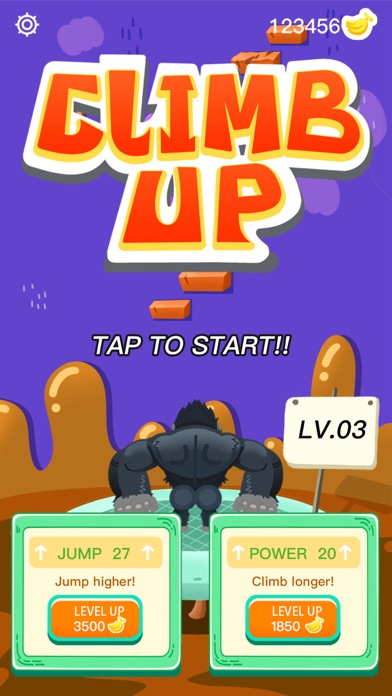 ภาพหน้าจอของ Climb Up!!