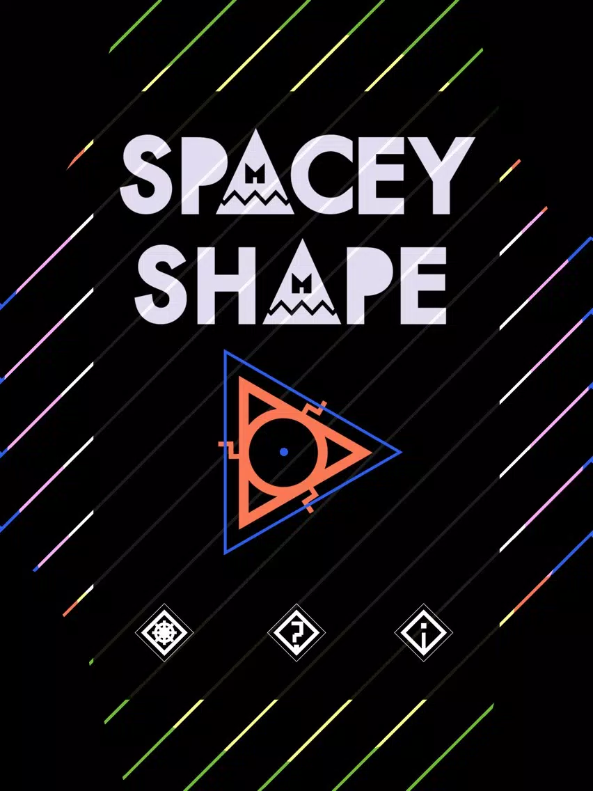 Spacey Shape iPad 應用截圖