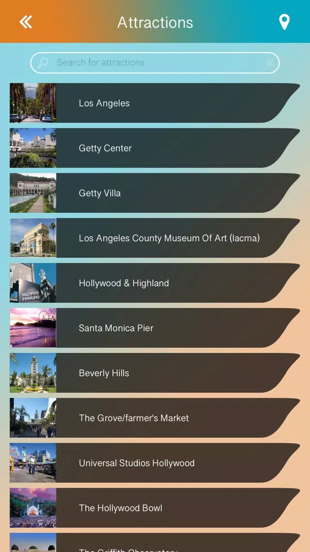 Los Angeles Offline Guide Screenshots