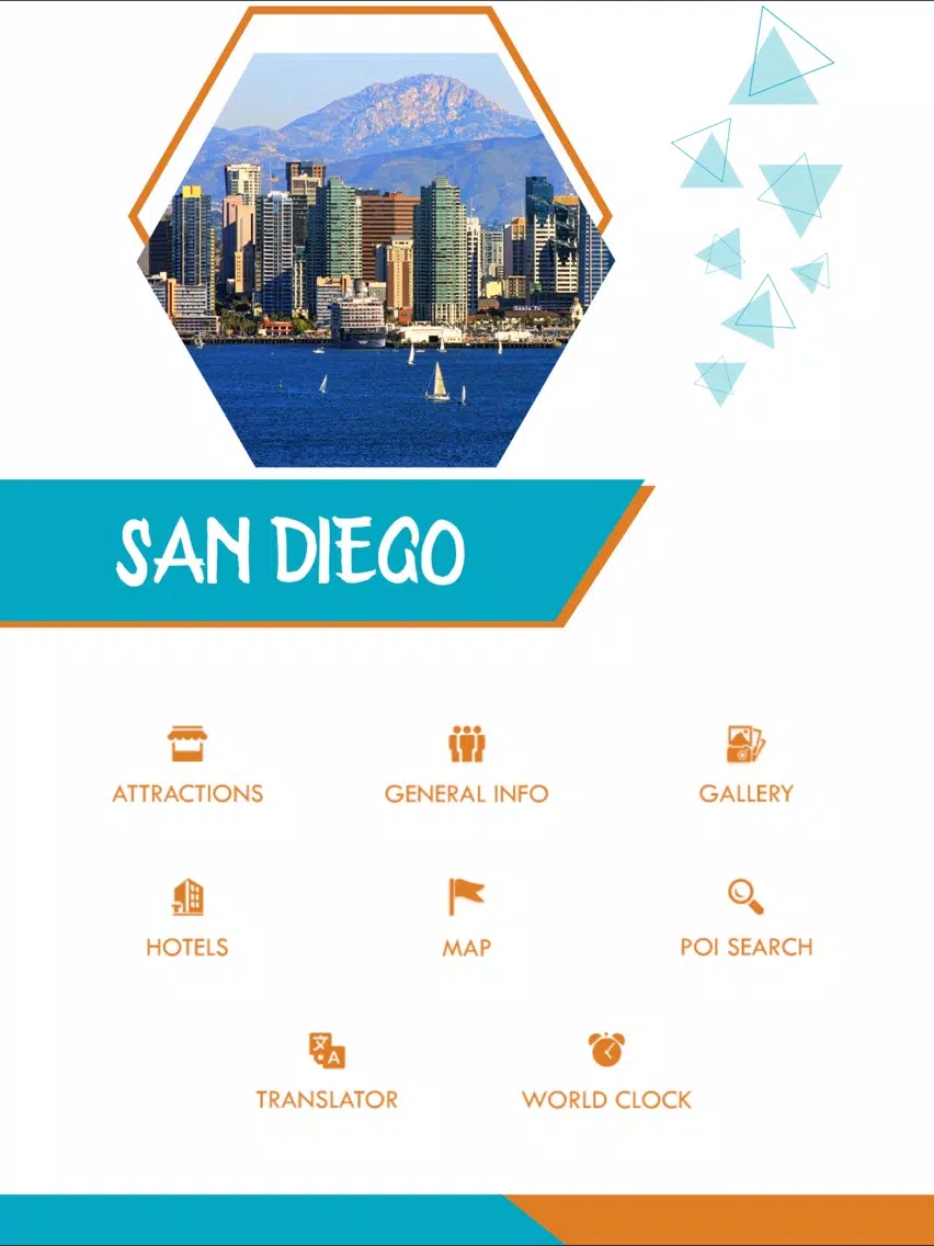 San Diego Offline Guide iPad Screenshots