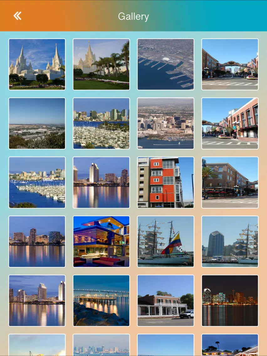 San Diego Offline Guide iPad Screenshots