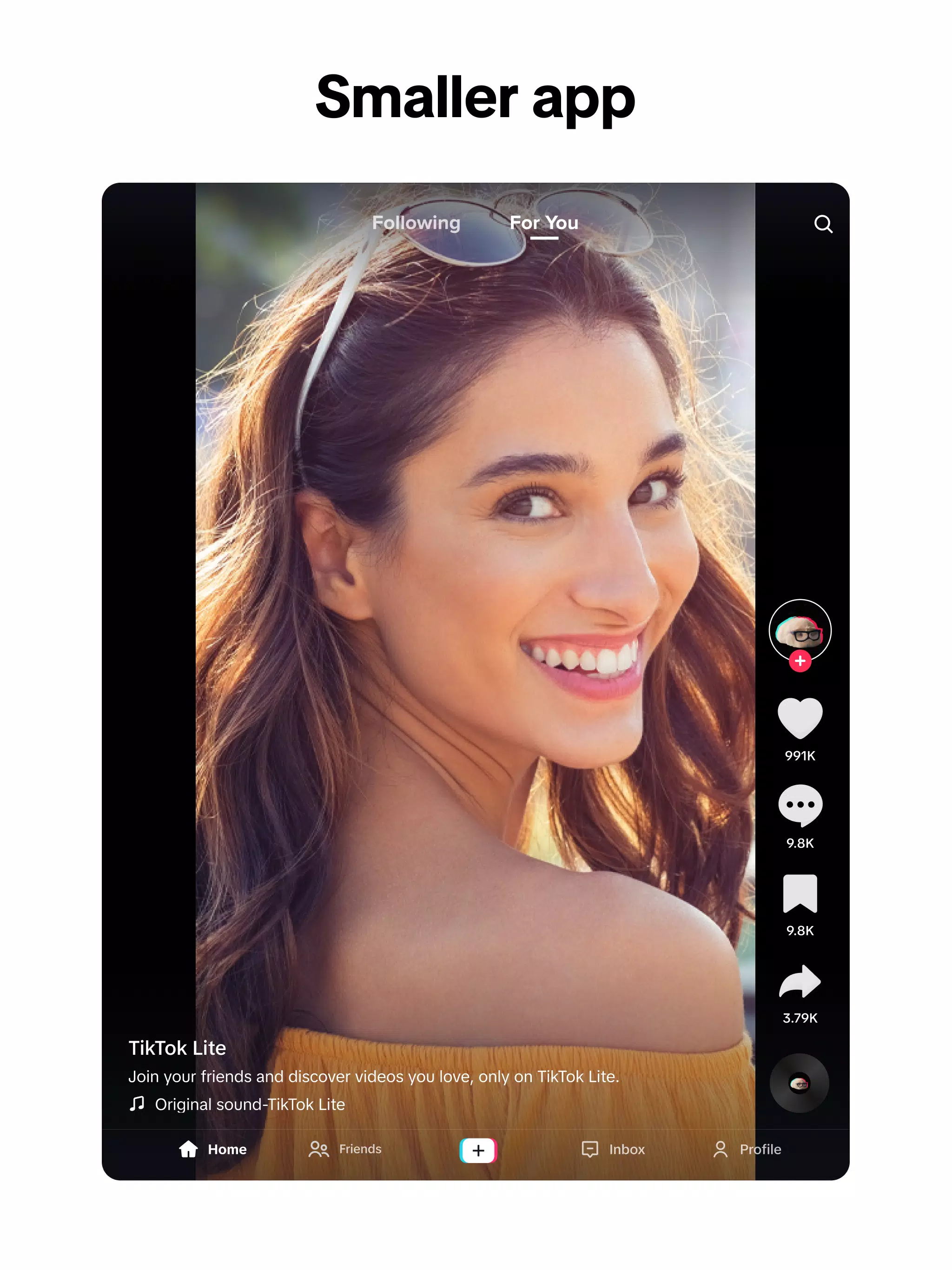 TikTok Lite Screenshots