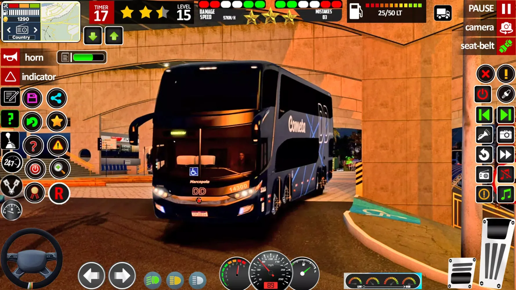 Bus Driving Games 3D: Bus Game Screenshots