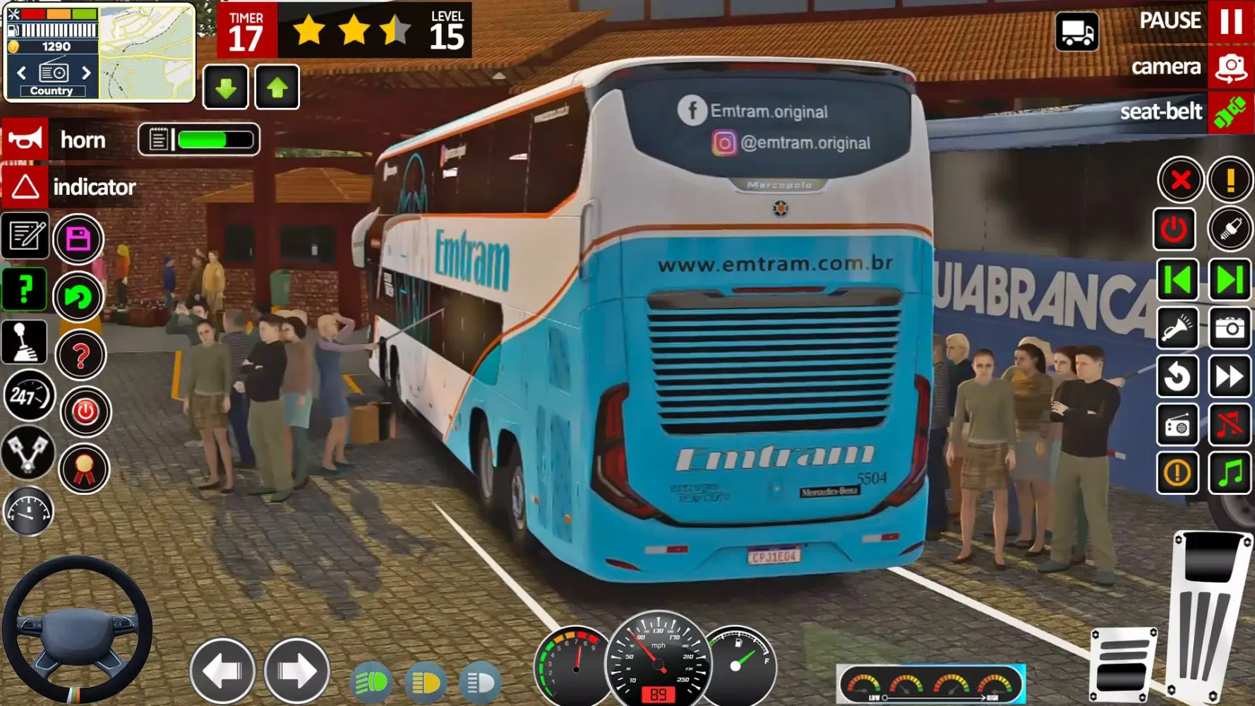 Bus Driving Games 3D: Bus Game Screenshots