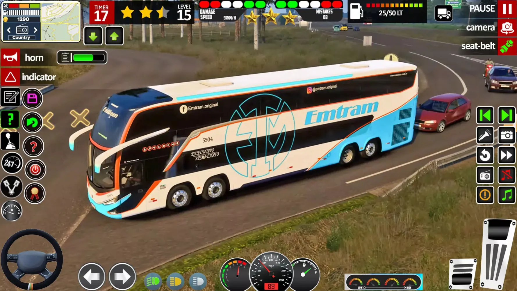Bus Driving Games 3D: Bus Game Screenshots