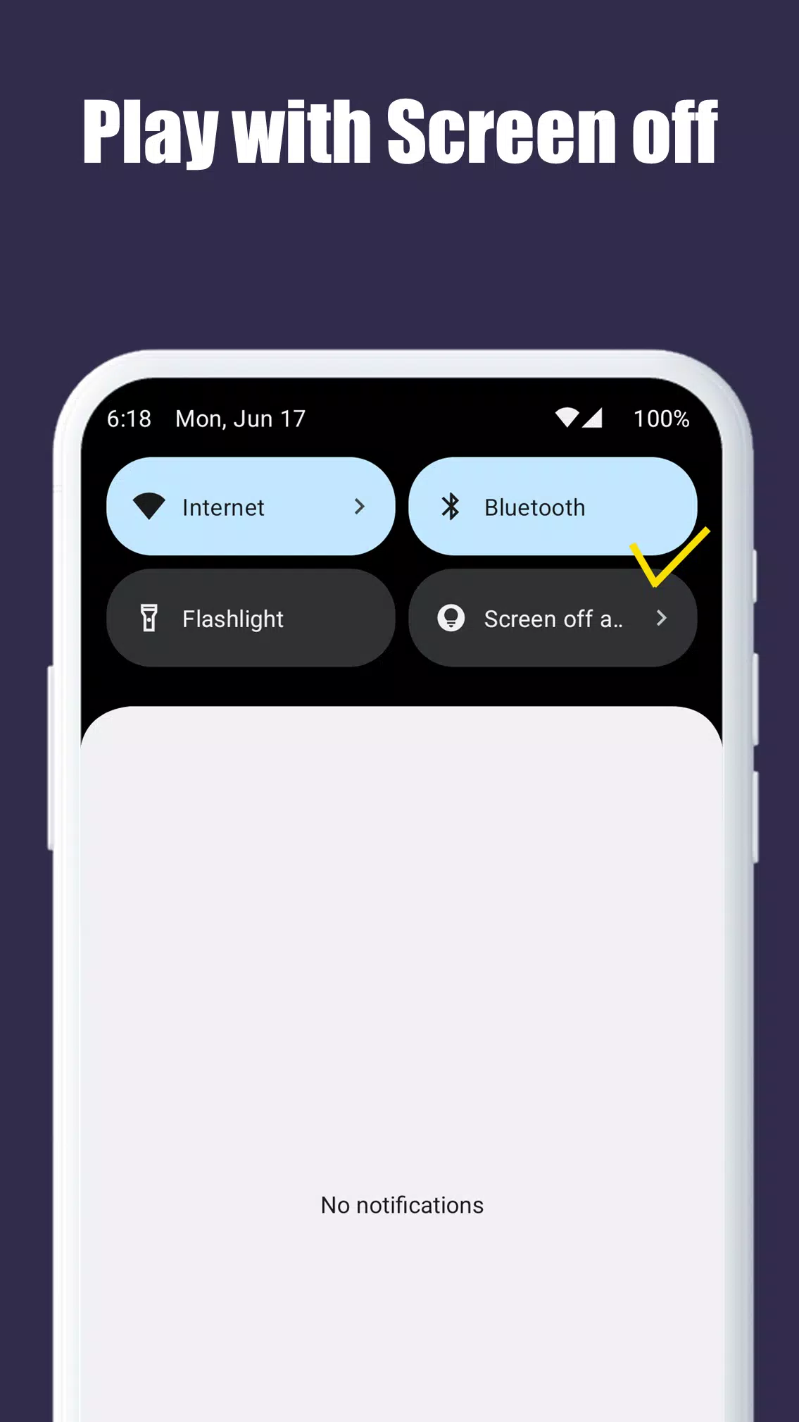 Screen Off and Play Screenshots