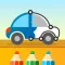 Punto Cars - kids connecting the dots to draw cars