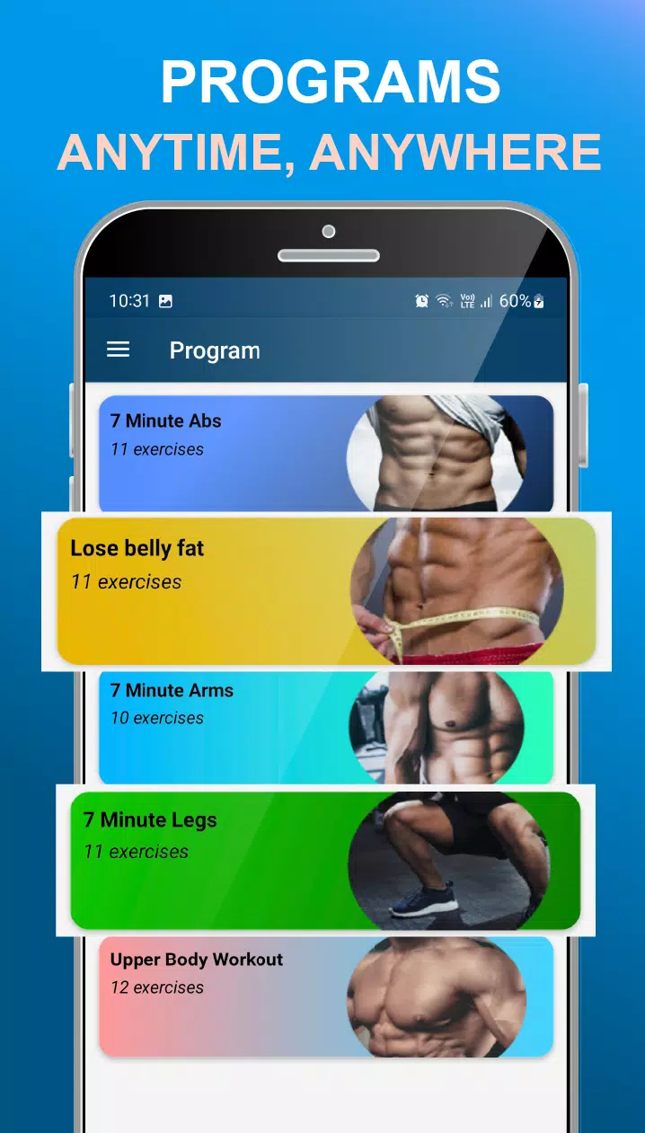 30 Day Home Workouts Screenshots