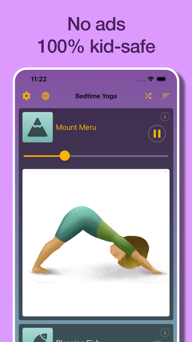 Yoga for kids sleep Meditation Screenshots