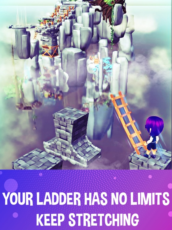Stretchy Ladders Casual Game iPad  سکرین شاٹس