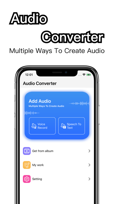 Audio Converter - Audio Editor Screenshots