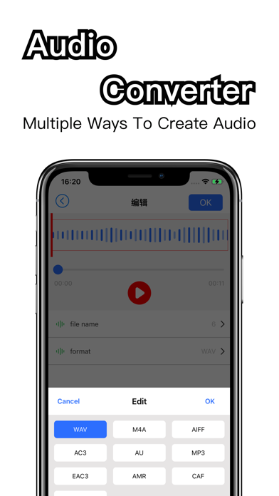 Audio Converter - Audio Editor Screenshots