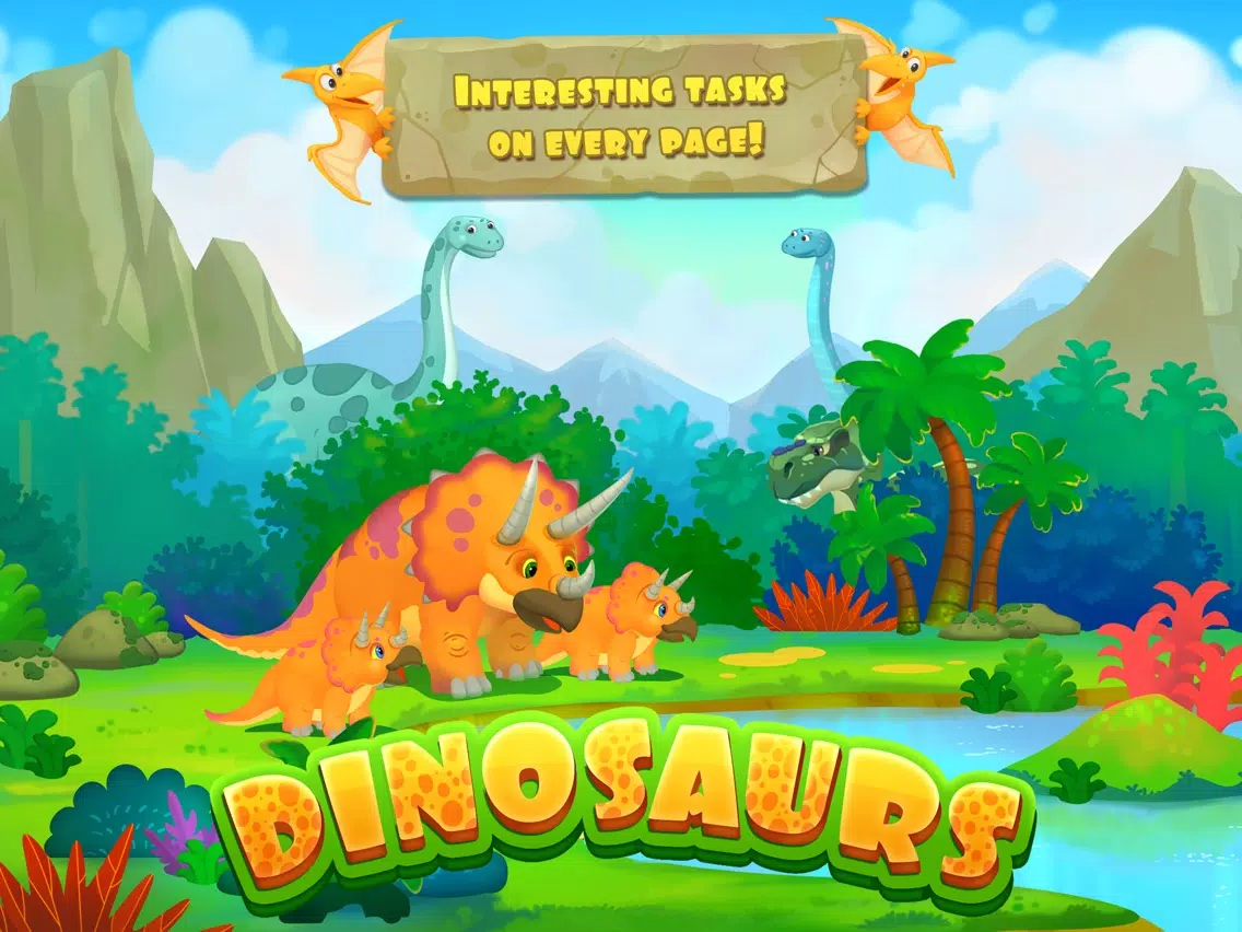 Dinosaurs - Storybook iPad Screenshots
