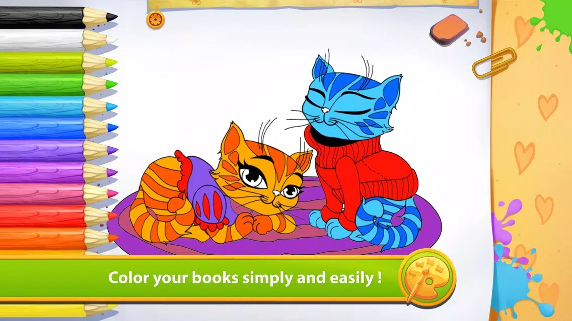 Kitties - Living Coloring Free Screenshots