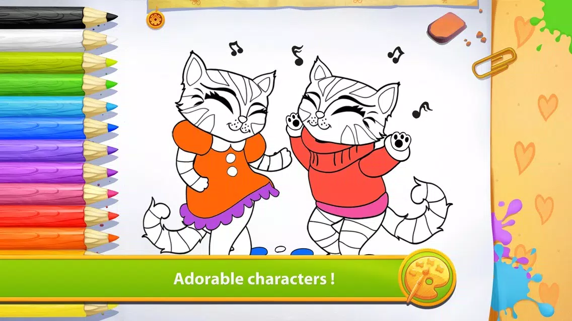 Kitties - Living Coloring Free Screenshots