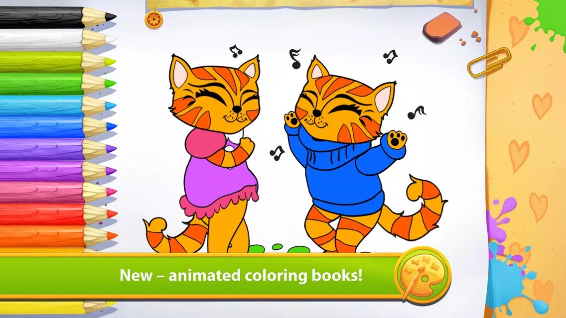 Kitties - Living Coloring Free Screenshots