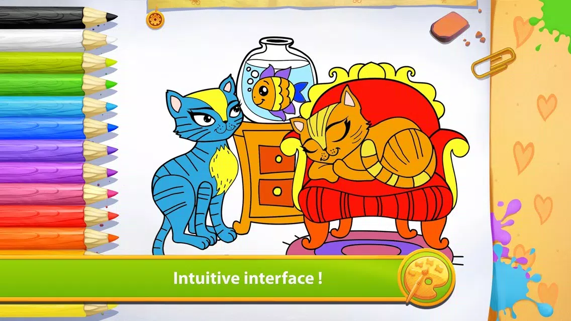 Kitties - Living Coloring Free Screenshots