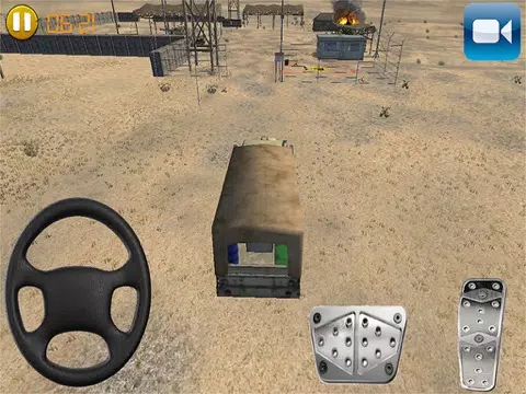 Army Trucks Emergency Parking : Battle-Ground Rumble. Play Real Redline Game iPad  स्क्रीनशॉट