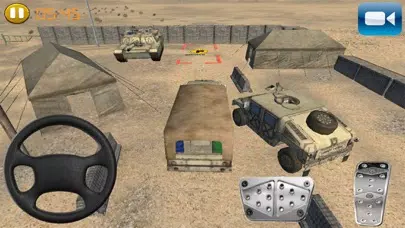 Army Trucks Emergency Parking : Battle-Ground Rumble. Play Real Redline Game स्क्रीनशॉट