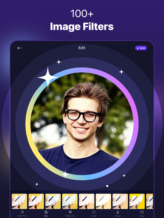 Profile AI: PFP Maker Borders iPad Screenshots
