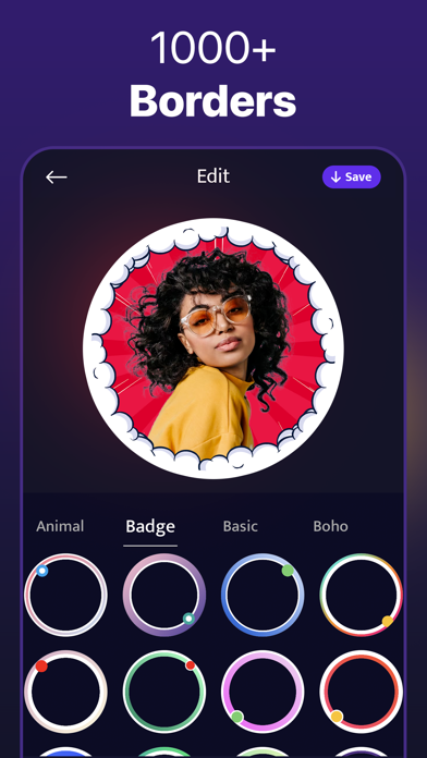 Profile AI: PFP Maker Borders Screenshots