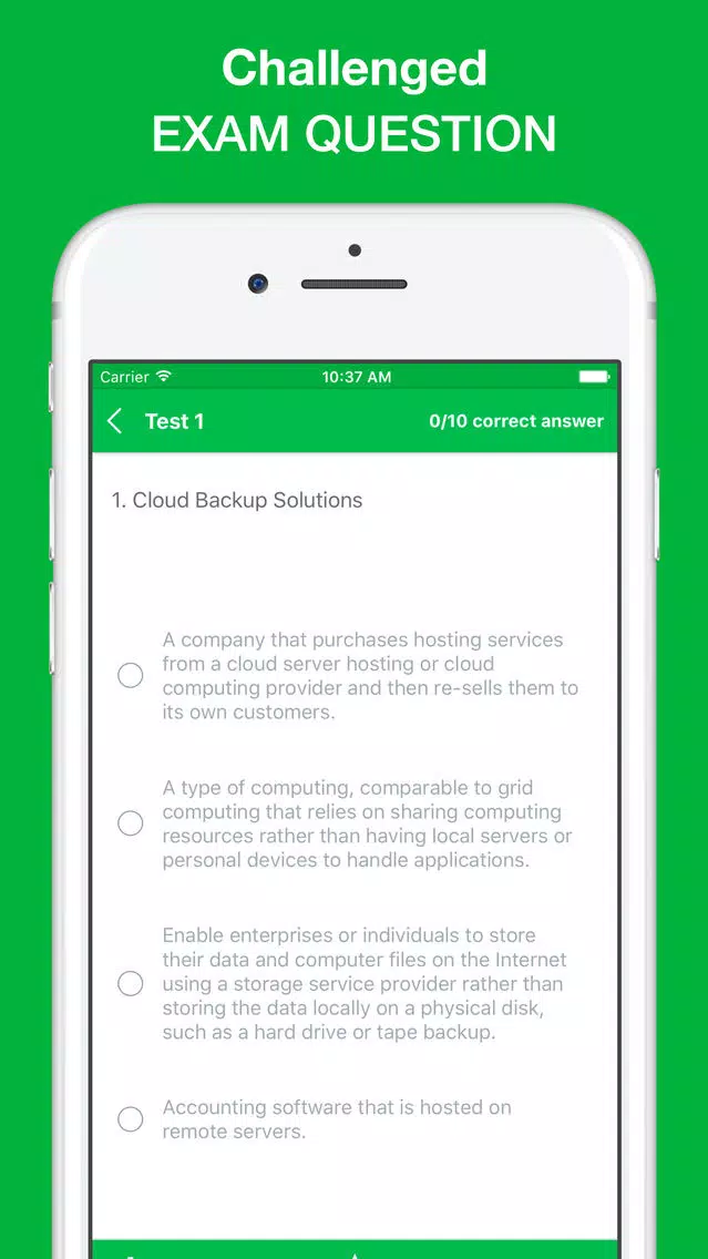 Cloud Security Exam Questions 2017 Screenshots