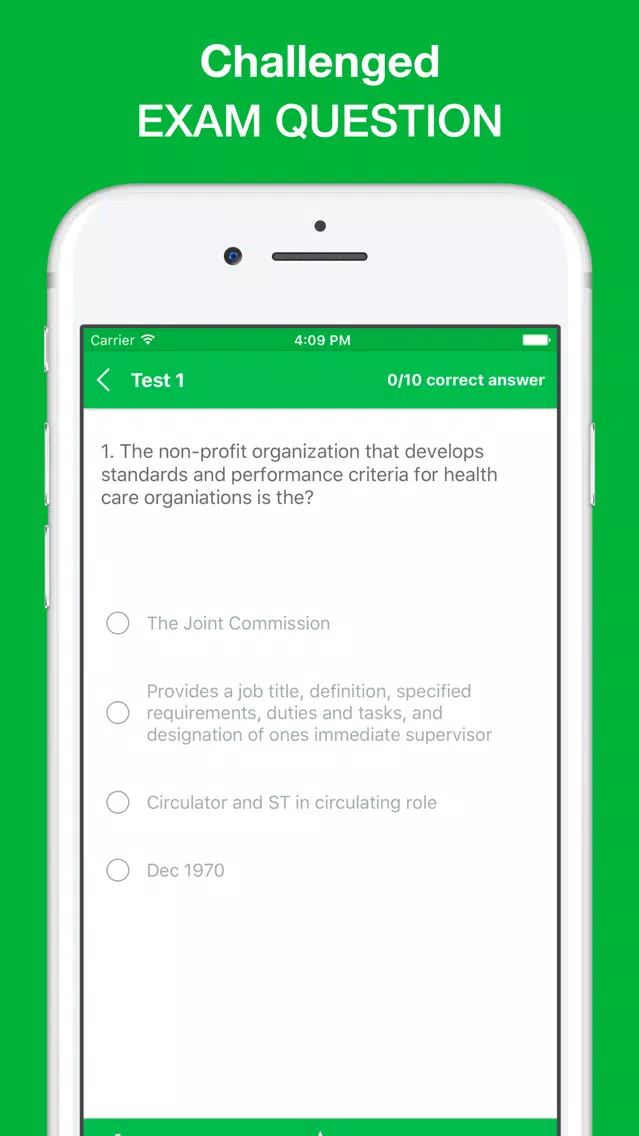 Surgical Technician Exam Questions 2017 Screenshots