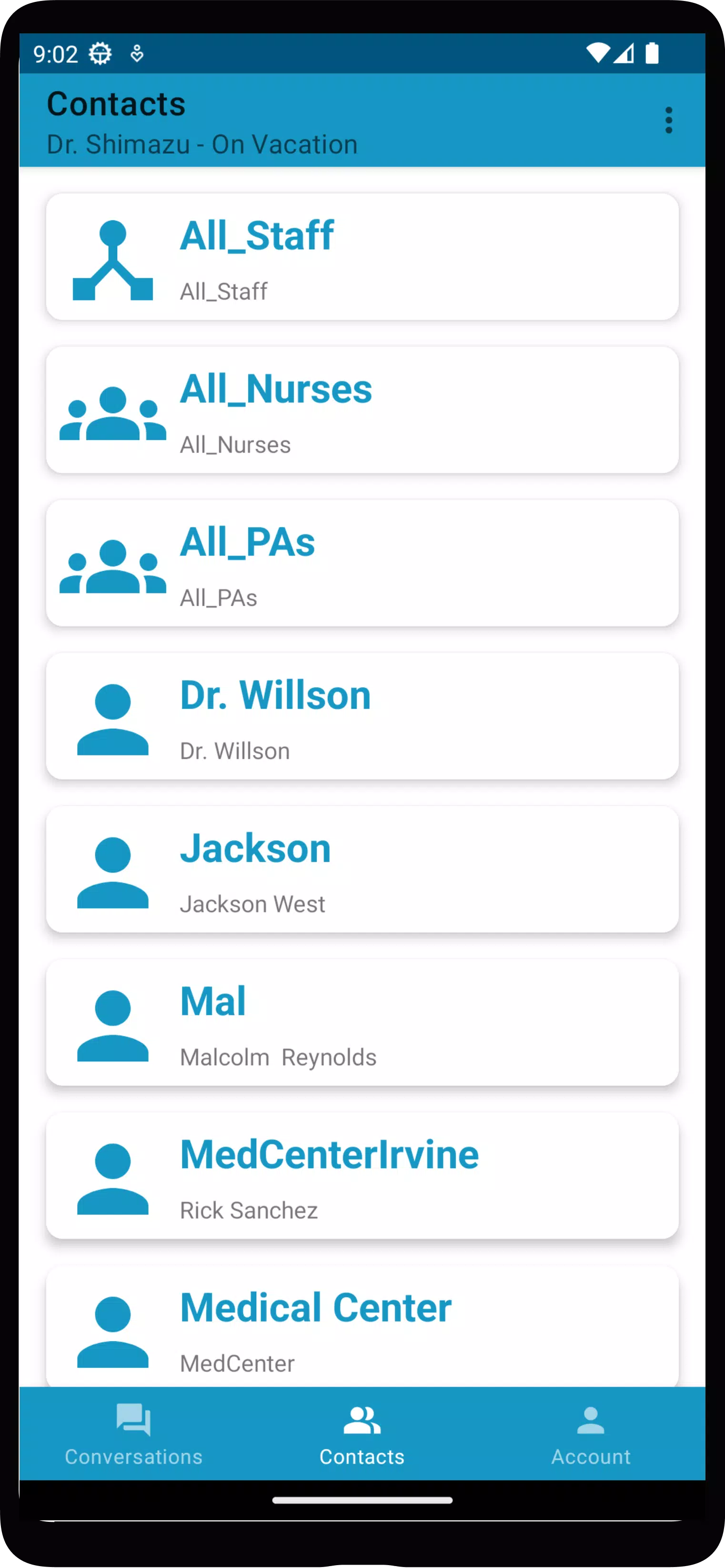 Startel Secure Messaging Plus Screenshots