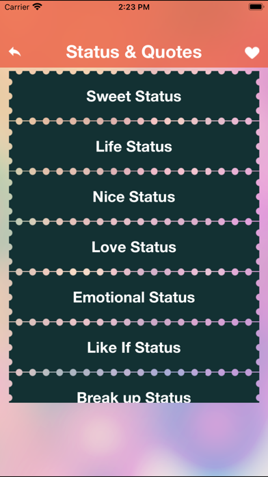 Screenshot di Best Status & Cool Quotes fact