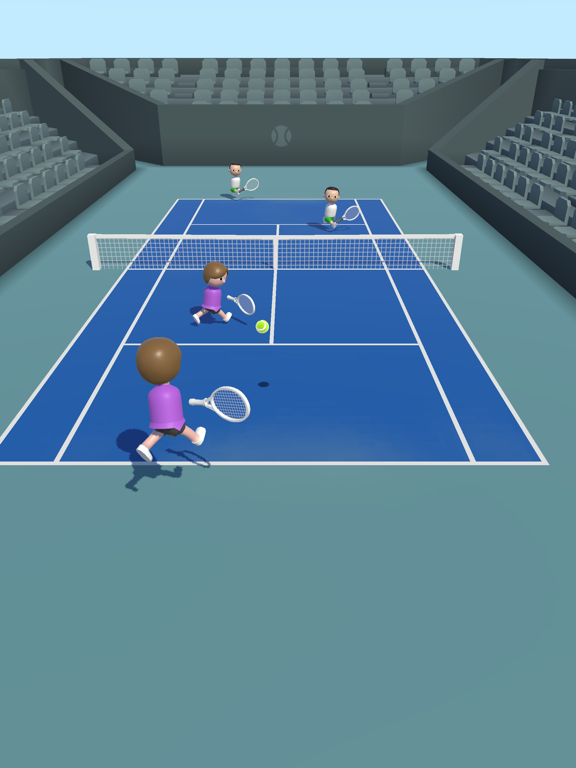 Twin Tennis iPad Screenshots