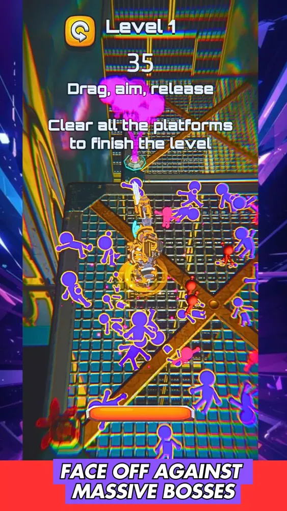 Mech spinner burst fight game Screenshots