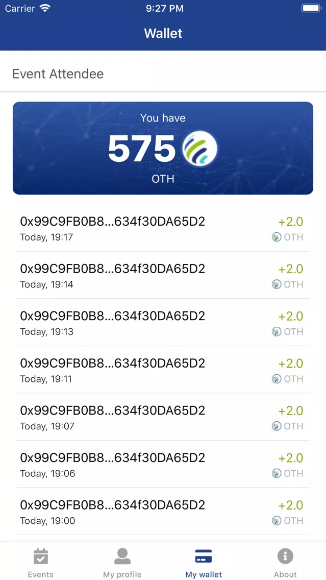 Stefanini - EventApp Screenshots