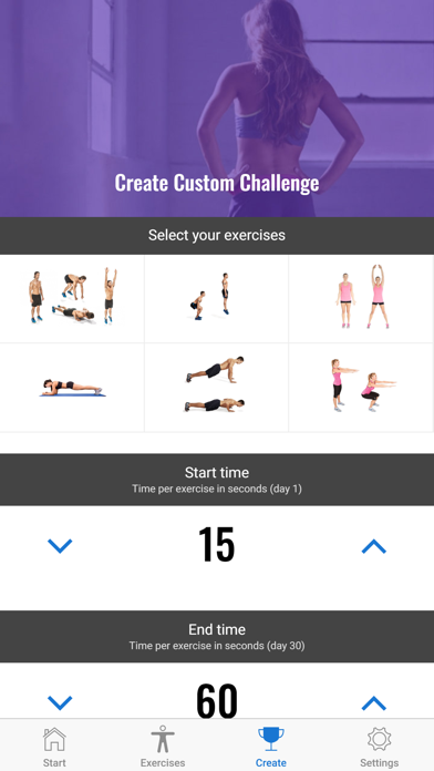 The 30 Day Burpee Challenge Screenshots