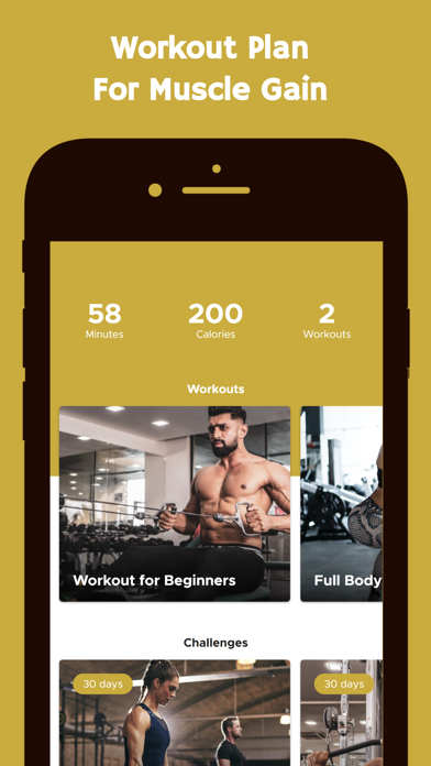 Gym Workout Programs Screenshots