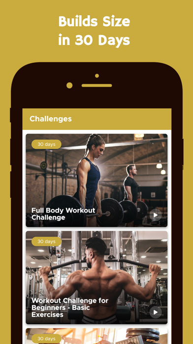 Gym Workout Programs Screenshots