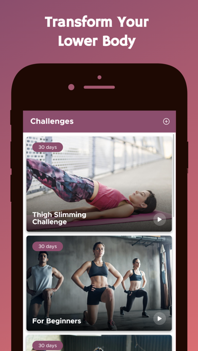 Thigh Slimming Challenge Screenshots