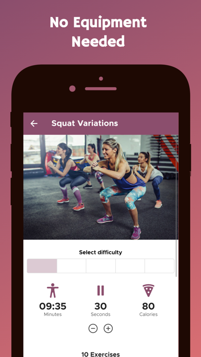 Thigh Slimming Challenge Screenshots
