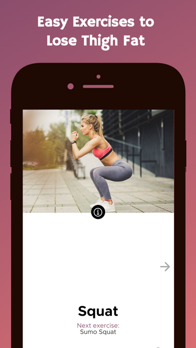 Thigh Slimming Challenge Screenshots